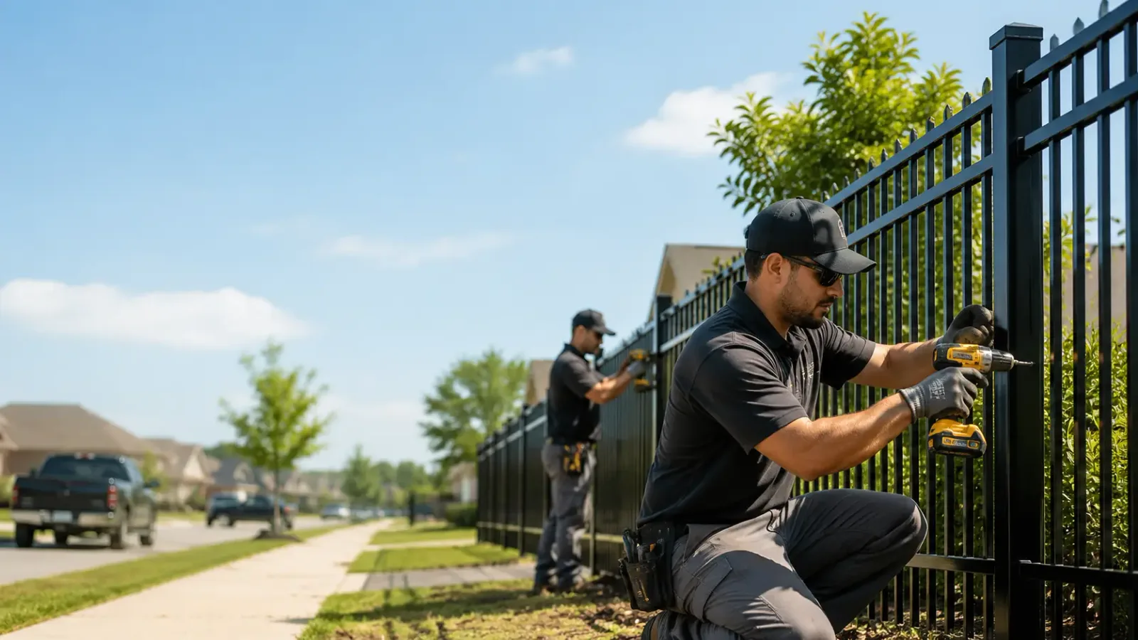 Metal Fence Installation in Dahlgren, VA